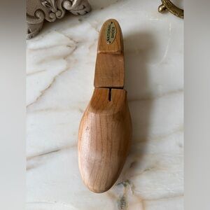 National Shoes Vintage Men’s Wooden Left Shoe Tree Screw to Adjust ONLY 1